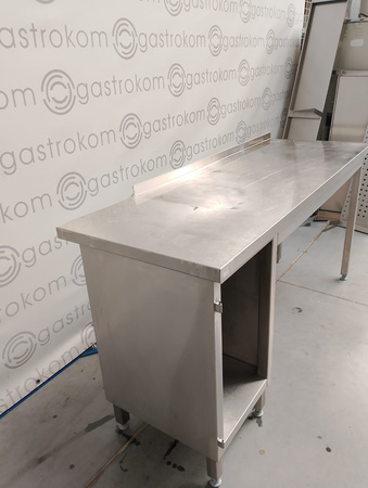 Stół przyścienny z szafką 170x60 