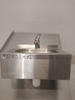 Umywalka ze stali nierdzewnej jednokomorowa z baterią 40 x 35