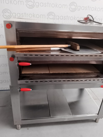 Piec do pizzy 2-komorowy Pizza GROUP FPY D12L z podstawą
