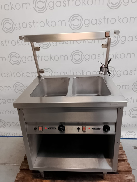 Bemar z nadstawką 2xGN 1/1 Plastmet