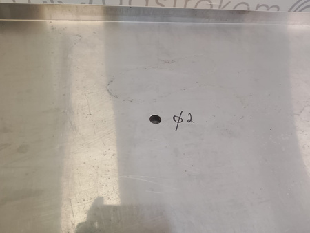 Stół z półka 200x70