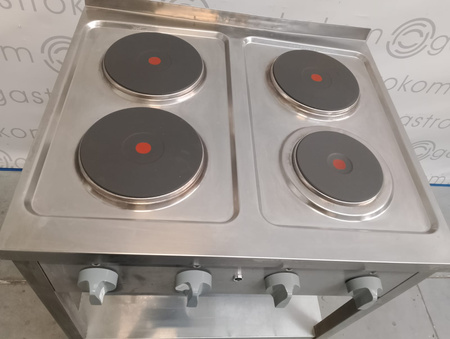 KUCHNIA ELEKTRYCZNA Z PÓŁKĄ 4-PŁYTOWA