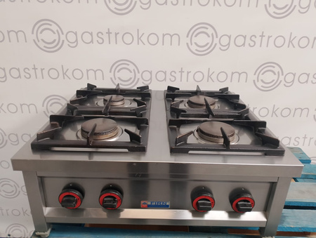 Kuchnia gazowa 4-palnikowa RedFox SPB-70/80G NASTAWNA