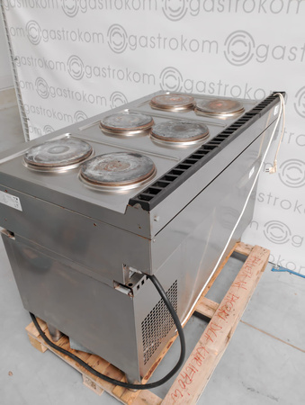 Kuchnia elektryczna nastawna 6x2,6 kW FAGOR C-E760 z podstawą chłodniczą