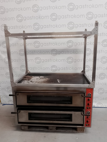 Piec do pizzy GGF 2-kom. F108-66 (781702) z podstawą