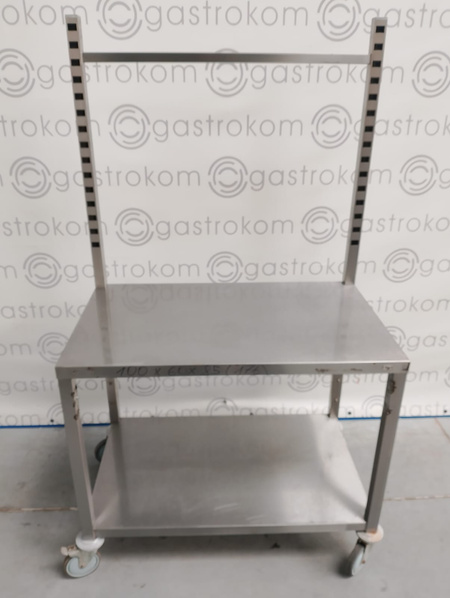 Regał jezdny z półkami 100x60x175