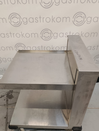 Wózek do transportu tac, koszy z unoszona platformą