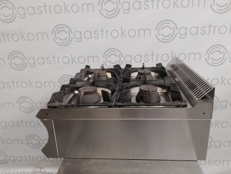 KUCHNIA GAZOWA 4-PALNIKOWA NASTAWNA 40 KW MBM G477XL
