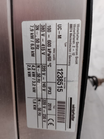 Zmywarka Winterhalter UC-M