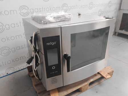 Piec konw.-par. Retigo B 0611 iG  gazowy 6x GN 1/1