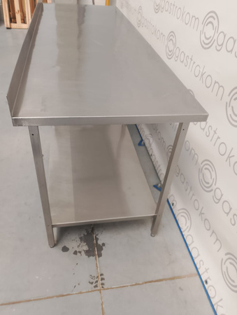 Stół z półką 200x68x85