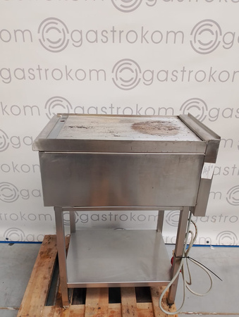 Płyta grillowa elektryczna ryflowana Kromet PBE-400