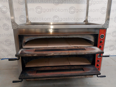 Piec do pizzy GGF 2-kom. F108-66 (781702) z podstawą