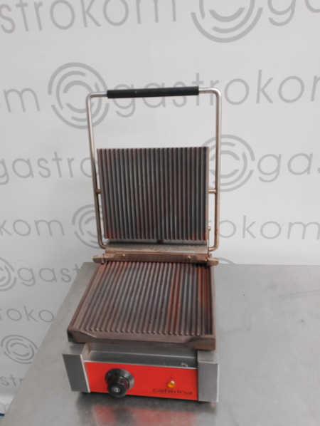 Kontakt grill pojedynczy ryflowany 742012