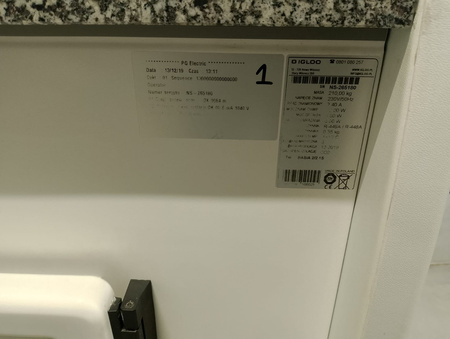 Lada chłodnicza Igloo Basia 2/2 1S 200 cm