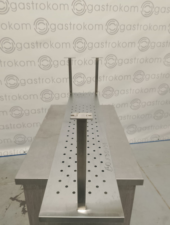 Półka perforowana wisząca pod okap 150x30x39