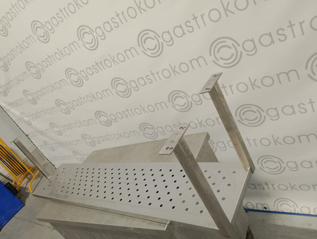 Półka perforowana wisząca pod okap 150x30x39