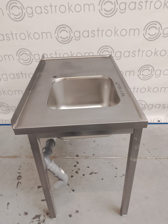 Stół ze zlewem 100x60