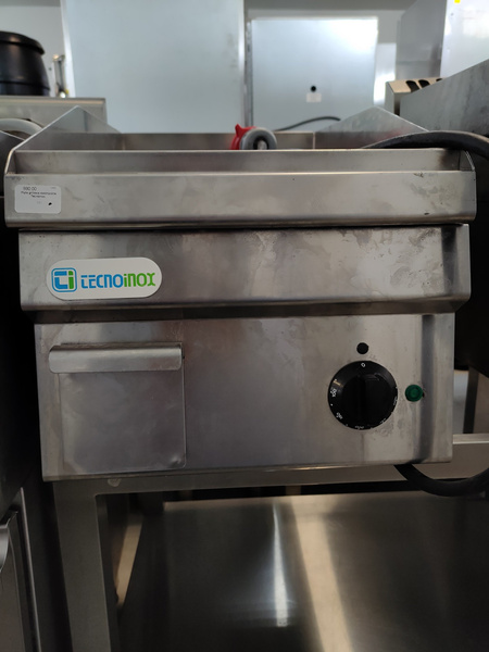 Płyta Grillowa Elektryczna 400V Tecnoinox - Ryflowana