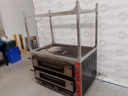 Piec do pizzy GGF 2-kom. F108-66 (781702) z podstawą