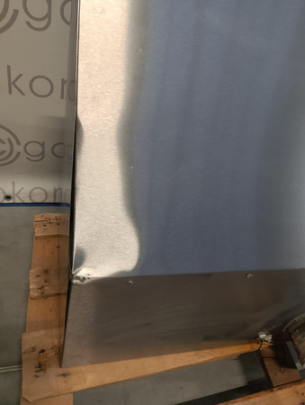 Okap przyścienny trapezowy 120x70x40, bez łapaczy