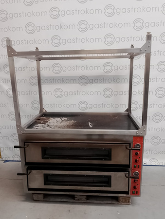Piec do pizzy GGF 2-kom. F108-66 (781702) z podstawą