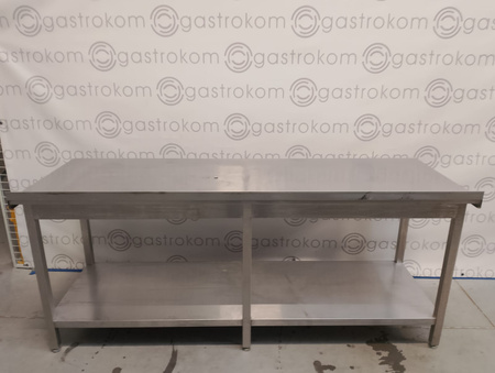 Stół z półka 200x70