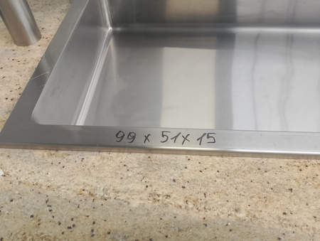 Bar chłodniczy sałatkowy jezdny z wanną chłodnicza 3x GN 1/1