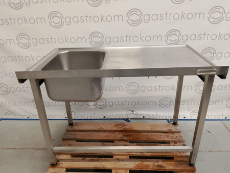 Stół ze zlewem 120x70x85
