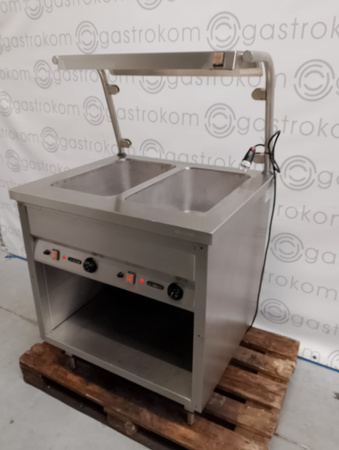 Bemar z nadstawką 2xGN 1/1 Plastmet