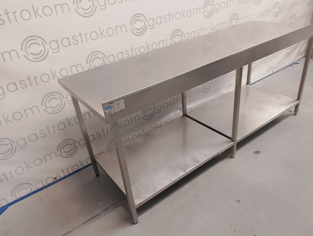 Stół z półką 200x68x85