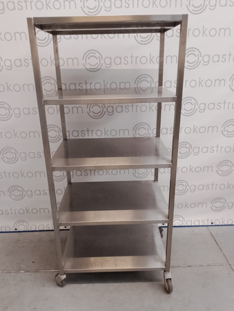 Regał magazynowy jezdny 80x60x180