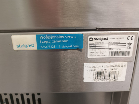 Kuchnia indukcyjna Stalgast 9706100 4-polowa 14 kW