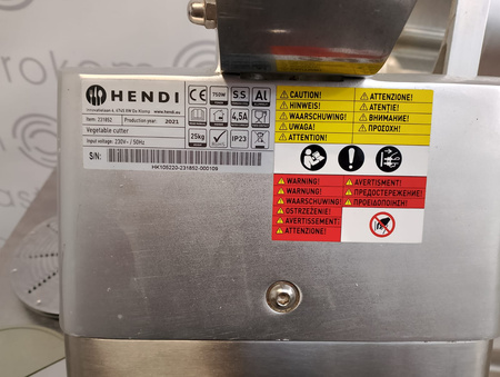 Szatkownica Hendi 231852 0 L 750 W