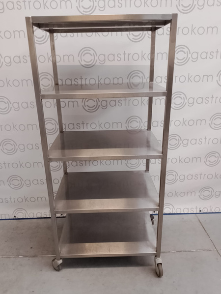 Regał magazynowy jezdny 80x60x180