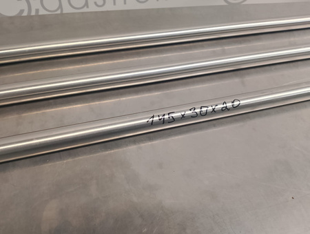 Półka pojedyncza 145x30 rurkowa