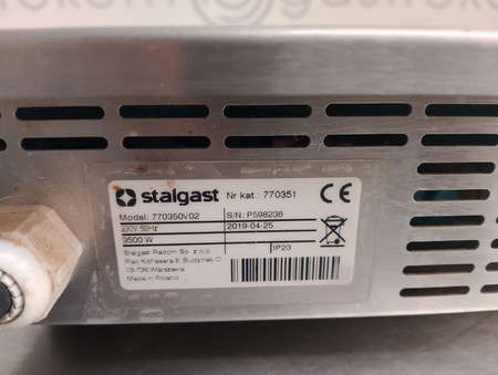 Kuchenka indukcyjna Stalgast 770350
