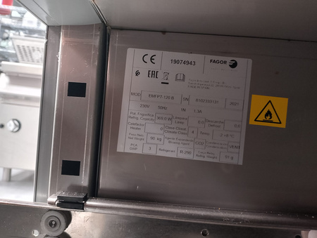 Podstawa chłodnicza 2 szuflady Fagor EMFP7-120B 120X63