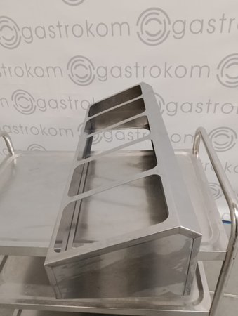 Ekspozytor na 5 pojemników GN 1/4 stal nierdzewna