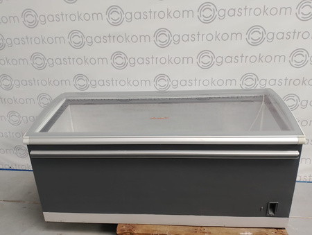 Zamrażarka skrzyniowa 570l, szklana pokrywa