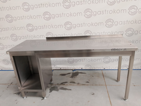 Stół przyścienny z szafką 170x60