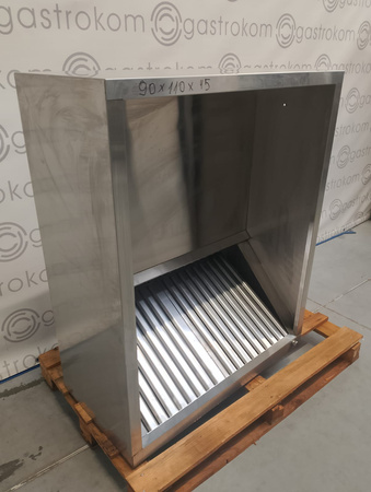 Okap przyścienny skrzyniowy 90x110x45