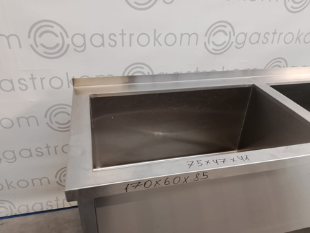 Basen 2-komorowy 170x60x85