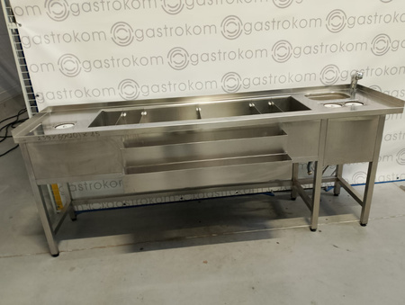 Stacja barmańska z ociekaczem 239x60+20x85