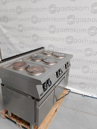 Kuchnia elektryczna nastawna 6x2,6 kW FAGOR C-E760 z podstawą chłodniczą