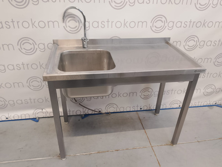 Stół ze zlewem-L 110x60x85