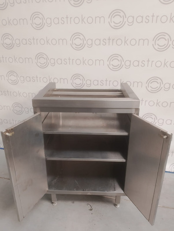 Stół roboczy drzwi skrzydłowe z blatem granitowym 77x57x104