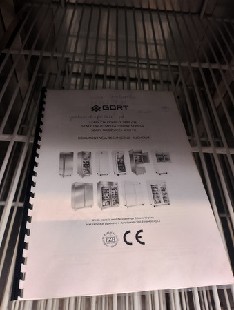 Szafa chłodnicza GN 2/1 700l nierdzewna DM-92101