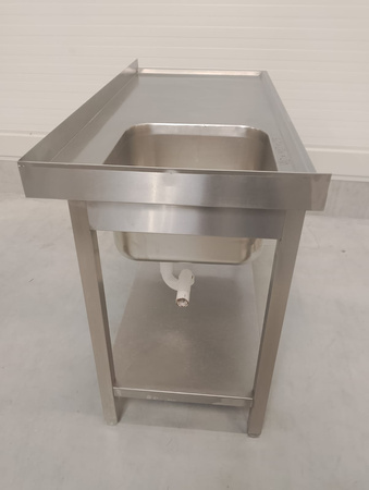 Stół ze zlewem L Rant T+L 130x60