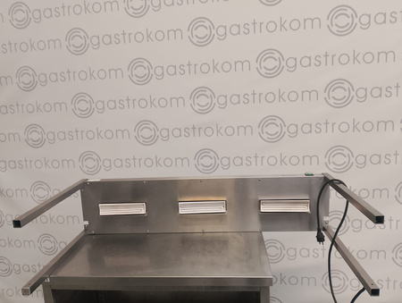Nadstawka grzewcza nierdzewna 130x30x60